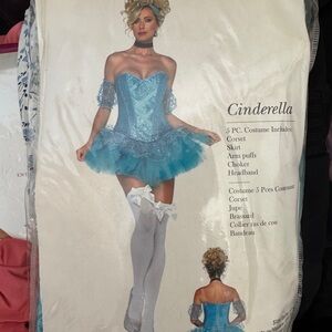 Cinderella Blue Kids Costume